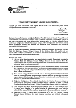 4 - T&uuml;rkiye B&uuml;y&uuml;k Millet Meclisi