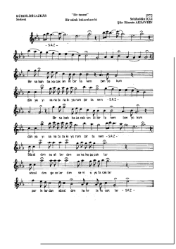 K&uuml;rdilihicazkar-Bir sabah bakacaksınki bir tanem