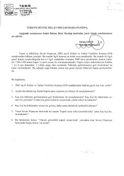 arz ederim. - T&uuml;rkiye B&uuml;y&uuml;k Millet Meclisi