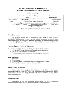 T.C. PLATO MESLEK Y&Uuml;KSEKOKULU