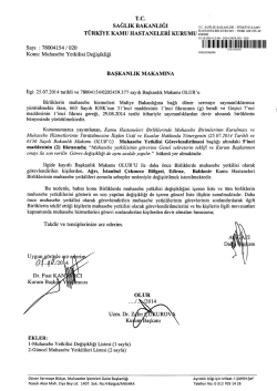 T.c. - T&uuml;rkiye Kamu Hastaneleri Kurumu