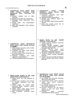 2013 D&ouml;nem Sonu İNDİR - Uzman Kariyer Yayınları