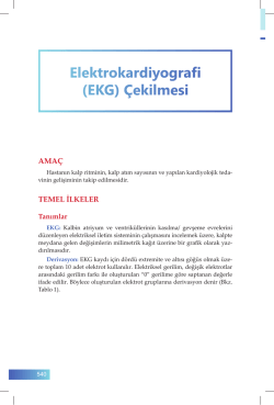 (EKG) Çekilmesi - İzmir Güney Kamu Hastaneleri Birliği Genel