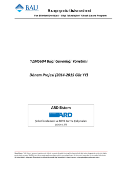 ARD Sistem - eng.bahcesehir.edu.tr