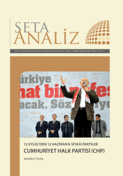 CUMHURİYET HALK PARTİSİ (CHP)