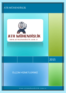 ATR M&Uuml;HENDİSLİK