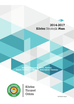 2014-2017 stratejik planımız