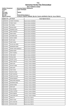 T.C. Osmaniye Korkut Ata &Uuml;niversitesi