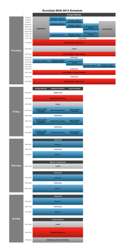 EuroAsia MUN Schedule 2.numbers