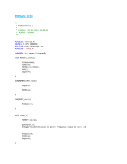 ATMEGA32 İ&Ccedil;İN