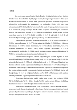 Greko-Romen ve Serbest G&uuml;reşte Sakatlanma B&ouml;lgeleri ve