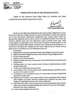 CHP - T&uuml;rkiye B&uuml;y&uuml;k Millet Meclisi