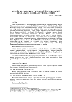 Oku - Bilgeler Zirvesi