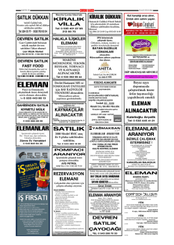 satılık d&uuml;kkan