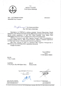 rc. MUGLA vALiLiGi 11 Miıı&icirc; Eğitim M&uuml;d&uuml;rl&uuml;ğ&uuml;