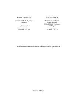 S&uuml;t end&uuml;strisi tesislerinde &uuml;retimin mikrobiyolojik kontrol&uuml;