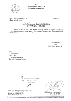 Scientix Projesi - Dicle İl&ccedil;e Milli Eğitim M&uuml;d&uuml;rl&uuml;ğ&uuml;