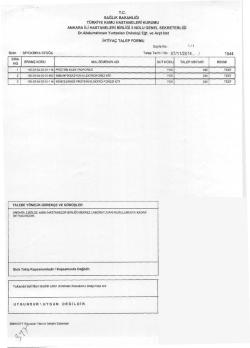 Tc - Dr. Abdurrahman Yurtaslan Ankara Onkoloji Eğitim ve Araştırma