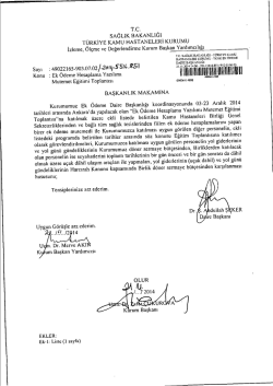 A&ccedil; - T&uuml;rkiye Kamu Hastaneleri Kurumu