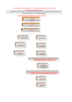 BAP PROJELERİ DEĞERLENDİRME SÜRECİ İŞLEM AKIŞ ŞEMASI
