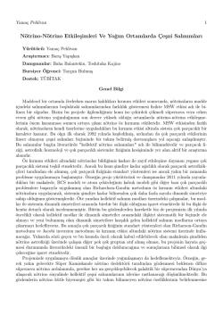 N&ouml;trino-N&ouml;trino Etkileşimleri Ve Yoğun Ortamlarda &Ccedil;eşni Salınımları