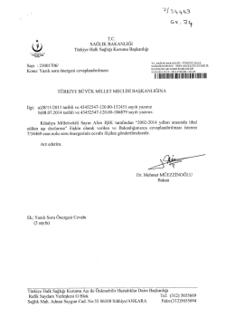 S&uuml;resi Ge&ccedil;tikten Sonra Gelen Cevap