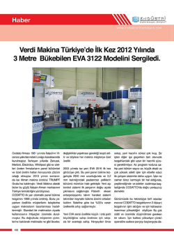 04. End&uuml;stri Enformasyon Dergisi Haber