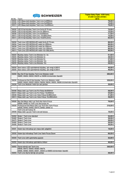 Tech-Line Fiyat Listesi PDF