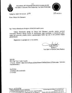 OneTouch 4.6 Scanned Documents - İstanbul B&uuml;y&uuml;kşehir Belediyesi