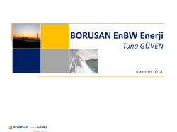 BORUSAN EnBW Enerji
