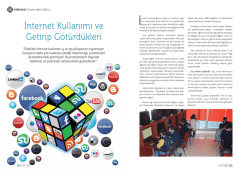 İnternet Kullanımı ve Getirip G&ouml;t&uuml;rd&uuml;kleri