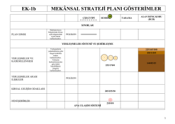 Ek1 - B Mekan Stratejileri