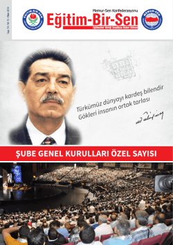 Sayı: 74 &bull; Yıl: 13 &bull; Ekim 2014