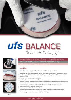 BALANCE - Uğurlu Finisaj