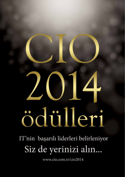 Untitled - CIO.com.tr