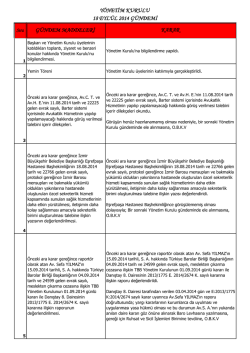 18 eyl&uuml;l 2014 - İzmir Barosu