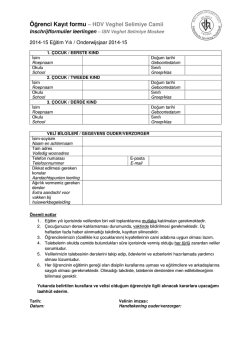 2014-15 eğitim yılı kayıt formunu indirmek i&ccedil;in tıklayınız