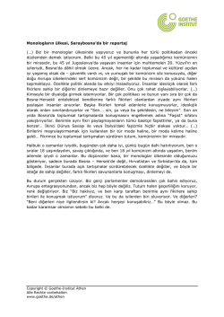 Okuma par&ccedil;ası (PDF) - Goethe