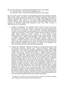 İlgi: (a): 02.05.2014 tarih ve 27424242