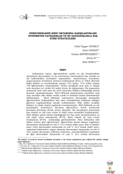 Tam Metin (PDF) - Turkish Studies