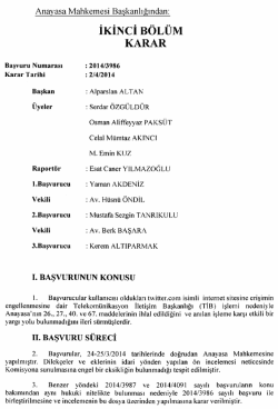 IKINCI BOLUM - Resmi Gazete