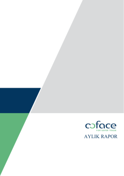 Coface Ağustos 2014 Ekonomi Raporu