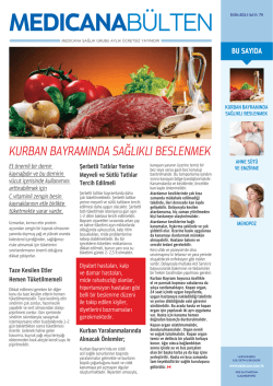 Taze Kesilen Etler Hemen T&uuml;ketilmemeli
