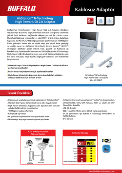 Product Data Sheet - Buffalo Technology