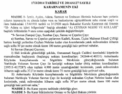 Kararın Eki i&ccedil;in tıklayınız