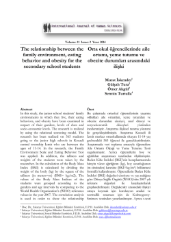 Print this article - International Journal of Human Sciences