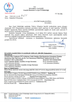 ilgili yazı - İstanbul Basketbol Ligleri