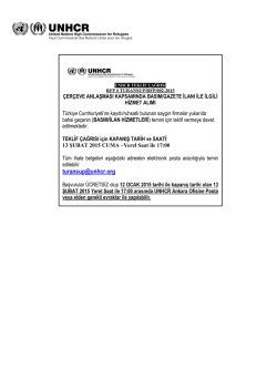 Advertising for the Invitation to Bid for Diesel Generators