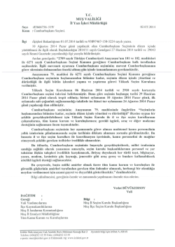 Cumhurbaşkanı Se&ccedil;imi