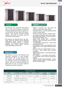 Teknik Detay i&ccedil;in tıklayın